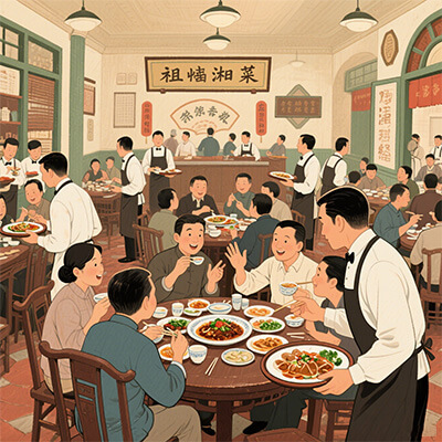 古代集市图
